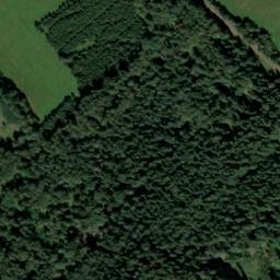 Satellite imagery of Svatá Magdalena [Volary] church t., CZ