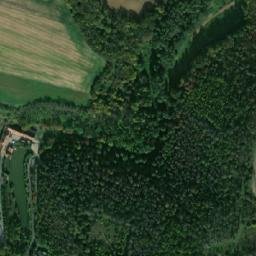 Satellite imagery of [Plenkovice] church t., CZ