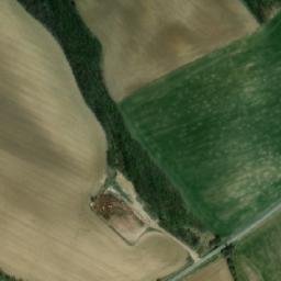 Satellite imagery of [Tvořihráz] castle sanctus t., CZ
