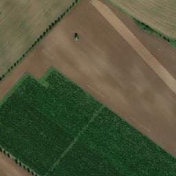 Satellite imagery of [Vnorovy] church t., CZ