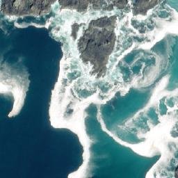Satellite imagery of Amphitrite Point, CA