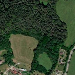 Satellite imagery of [Ktiš] church t., CZ