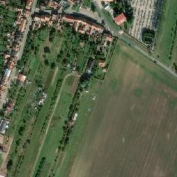 Satellite imagery of [Dubňany] church t., CZ