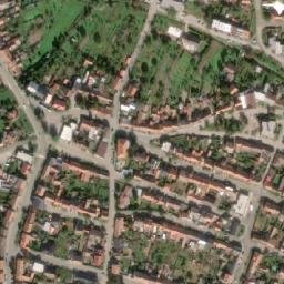 Satellite imagery of [Ratíškovice] church t., CZ