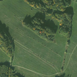 Satellite imagery of cairn, SK