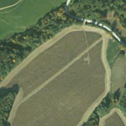 Satellite imagery of cairn, SK
