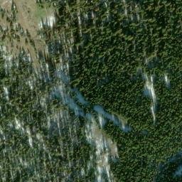 Satellite imagery of Ruby Ridge, US