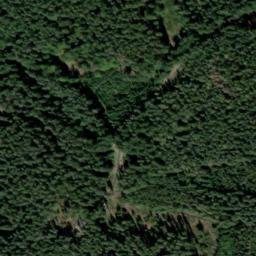 Satellite imagery of Svatá Magdalena [Volary] church t., CZ