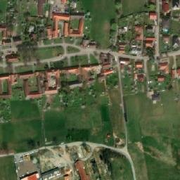 Satellite imagery of [Vrábče] church t., CZ