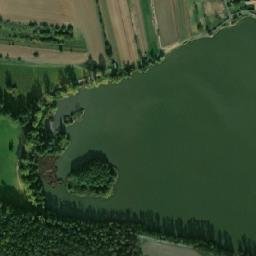 Satellite imagery of [Plenkovice] church t., CZ