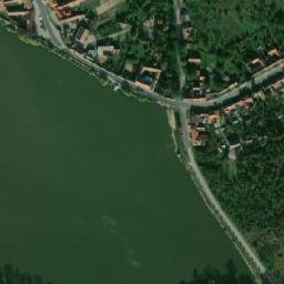Satellite imagery of [Plenkovice] church t., CZ