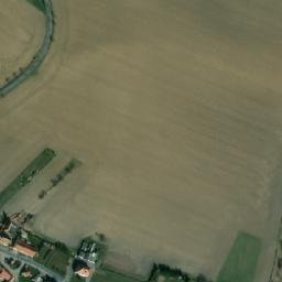 Satellite imagery of [Kyjovice] church t., CZ