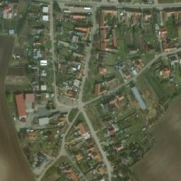 Satellite imagery of [Troskotovice] church t., CZ