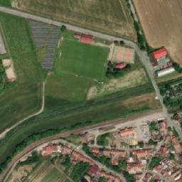 Satellite imagery of [Bořetice u Hustopečí] church t., CZ