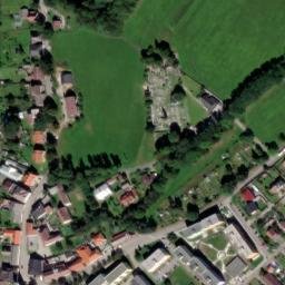 Satellite imagery of [Volary] church t., CZ