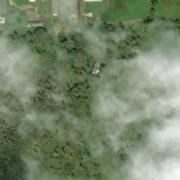 Satellite imagery of [Křišťanov] church t., CZ