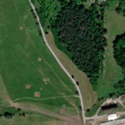 Satellite imagery of [Ktiš] factory chimney, CZ