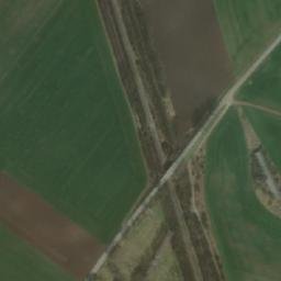 Satellite imagery of [Dolenice] chapel sanctus t., CZ