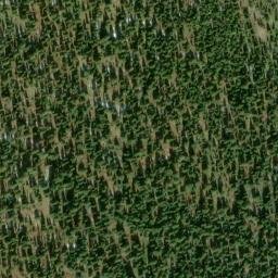 Satellite imagery of Ruby Ridge, US