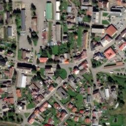 Satellite imagery of [Volary] church t., CZ