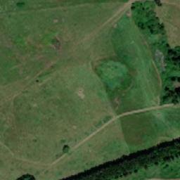 Satellite imagery of [Ktiš] factory chimney, CZ