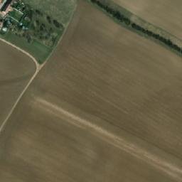 Satellite imagery of [Kyjovice] church t., CZ
