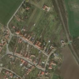 Satellite imagery of [Dolenice] chapel sanctus t., CZ