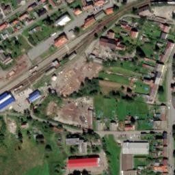 Satellite imagery of Drevopodnik [Volary] factory chimney, CZ