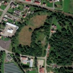 Satellite imagery of [Volary] church t., CZ