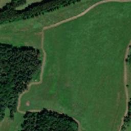 Satellite imagery of [Ktiš] factory chimney, CZ