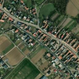 Satellite imagery of [Prosiměřice] church t., CZ