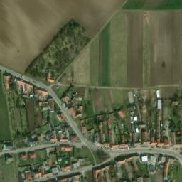 Satellite imagery of [Oleksovice] church t., CZ