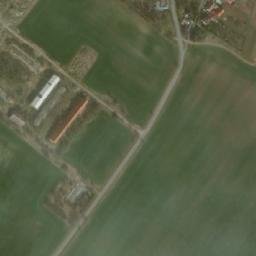 Satellite imagery of [Dolenice] chapel sanctus t., CZ