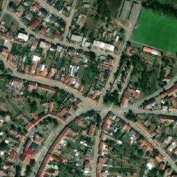 Satellite imagery of [Strachotín] church t., CZ