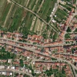 Satellite imagery of [Velké Pavlovice] church t., CZ