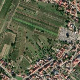 Satellite imagery of [Čejkovice] church t., CZ