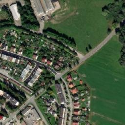 Satellite imagery of [Borovany] church t., CZ