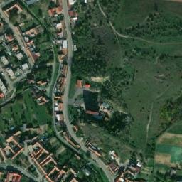 Satellite imagery of [Únanov] church t., CZ