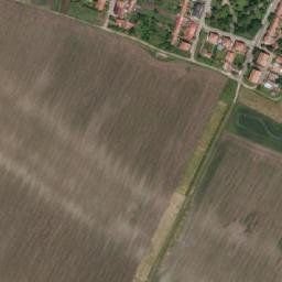 Satellite imagery of [Starovičky] church t., CZ