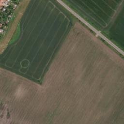 Satellite imagery of [Starovičky] church t., CZ