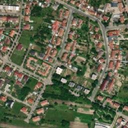Satellite imagery of [Velké Pavlovice] church t., CZ
