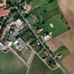 Satellite imagery of [Čejkovice] church t., CZ