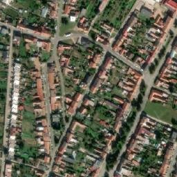 Satellite imagery of [Mutěnice] church t., CZ