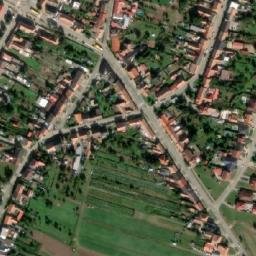 Satellite imagery of [Mutěnice] church t., CZ
