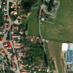 Satellite imagery of [Kamenný Újezd] church t., CZ