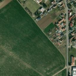 Satellite imagery of [Prosiměřice] church t., CZ