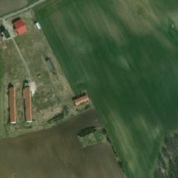 Satellite imagery of [Oleksovice] church t., CZ