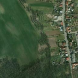 Satellite imagery of [Oleksovice] church t., CZ