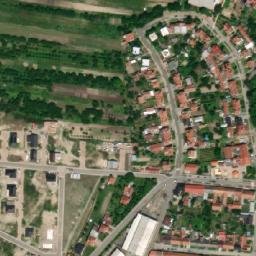 Satellite imagery of [Velké Pavlovice] church t., CZ