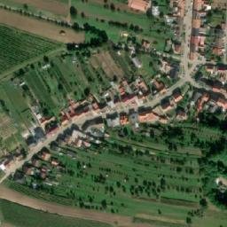 Satellite imagery of [Mutěnice] church t., CZ